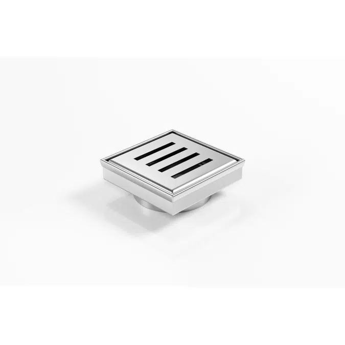 Kado Lux Zemin Süzgeci 97mm DN80 Saten 306298