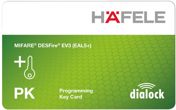 Progr.Key Card green MIFARE DESFire EV3 - 917.64.110