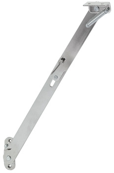 Lid stay, with joint, for wooden flaps - 366.35.702