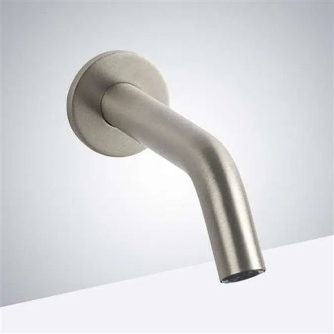 Brio Wall Mount Brushed Nickel Touchless Faucet