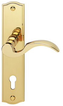 Güvenlik Kapı Kulpları, Pirinç, Hoppe, Meran M112SH - 900.84.601