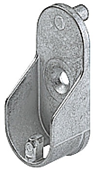 Rail end support, For OVA wardrobe rail 30 x 15 mm - 803.33.724