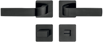 Door handle set, Stainless steel, Startec, model LDH 3157 - 903.83.046