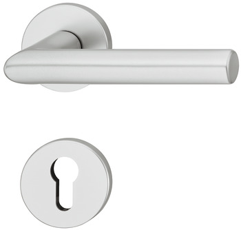 Door handle set, Aluminium, FSB, ASL® model 12 1076 01310 0105 - 904.92.721