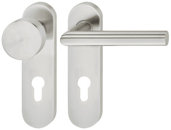 Kapı kulpu seti, Paslanmaz çelik, Startec, model LDH 2171 - 903.96.100