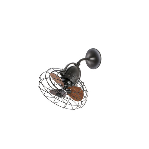 KEIKI S Brown/walnut fan