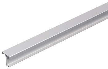 Door stop profile, aluminium, partition wall system for sanitary facilities - 980.79.716