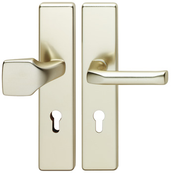 Security door handles, Aluminium, Hoppe, London - 904.81.322