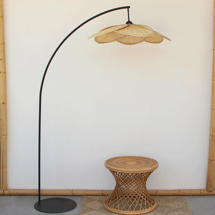 Doğal Palmiye Tasarım Lambader