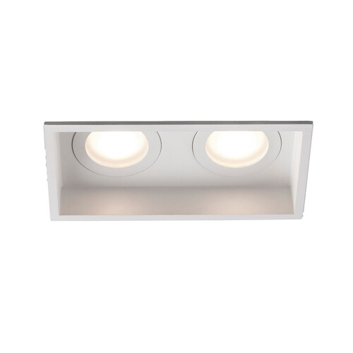 HYDE SQ 2L beyaz square recessed lamba