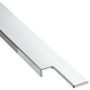 Handle profileDéco, cabinet width handle, aluminium, straight-edged - 126.26.207