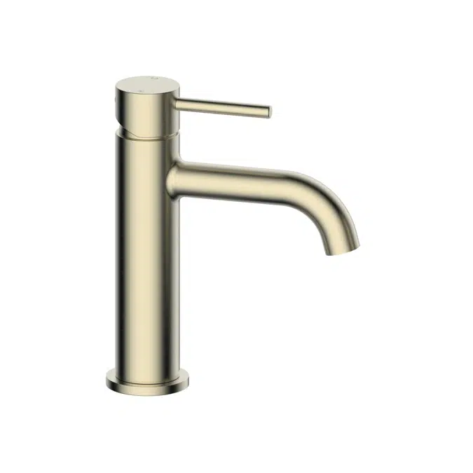 Mizu Drift Fırçalanmış Pirinç Kavisli Lavabo Musluğu 2267280