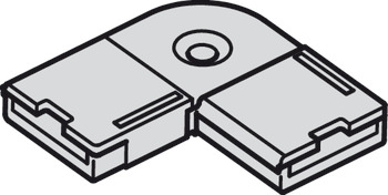 Corner connector, For 12 mm Loox LED strip light, RGB, 12 V - 833.74.760