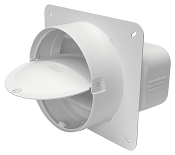 Wall Connection Spigot, Round Pipe System 150 - 500.90.208