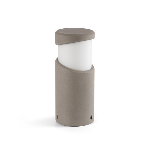 BLOCK Brown sand bollard/wall