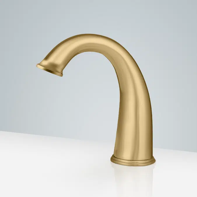 Brushed Gold Touchless Automatic Faucet