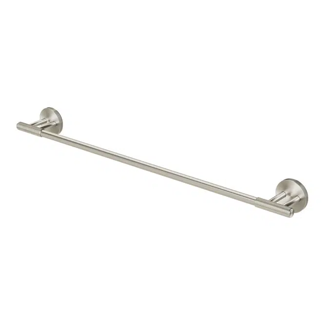 Milli Marq Edit Brushed Nickel 600mm Single Towel Rail 21926