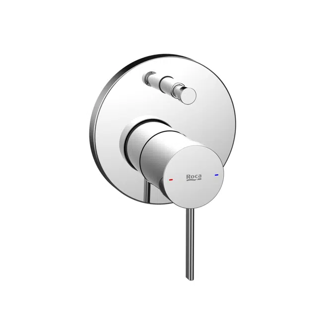 Ona Chrome Shower Mixer Tap with Diverter 13697