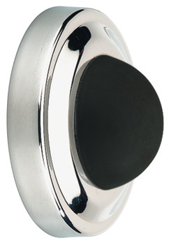 Wall mounted door stop, brass, for screw fixing, Startec - 937.14.911