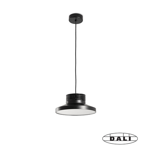 TAK PENDANT black prism pendant 20W 4000K CRI90 DALI