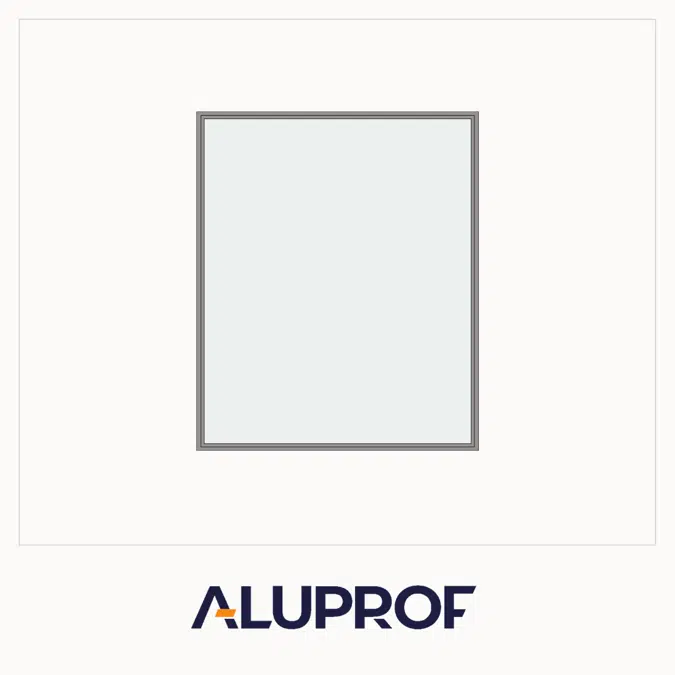 MB-SLIMLINE Tek Kanat Sabit Camlı Pencere