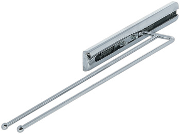 Towel rail, Steel/plastic, with extension runners - 510.36.232