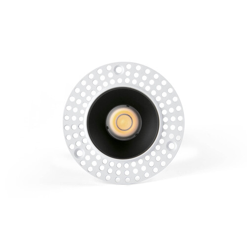 LOX Black adjustable trimless recessed 2700K