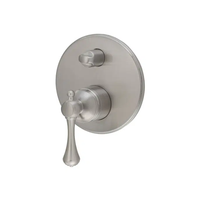 Kado Era Brushed Nickel Shower Mixer with Diverter 9512096