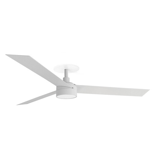 CRUISER RECESSED L LED Ceiling fan beyaz 20W SWT duvar kumandası beyaz