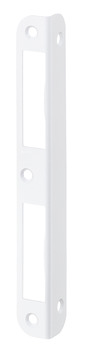 Angled striking plate, for flush doors, 170 mm - 911.39.022