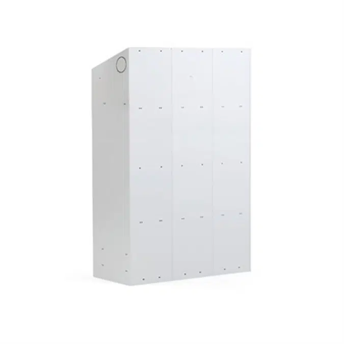 Classic Professional 3 Section Hygienic Wardrobe Locker
