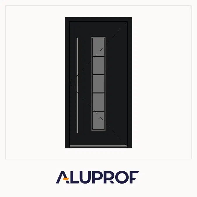 MB-86N SI AP01 Single Panel Door (Inward/Outward Opening)
