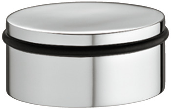 Floor mounted door stop, Stainless steel, for glue fixing - 937.52.610