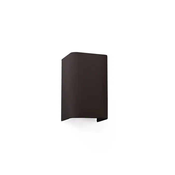 66404 - COTTON RCT Black Wall Lamp Vertical 1L