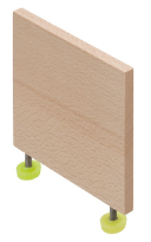 DividerMatrix Box P Plus for pull out door front fixing - 553.67.321