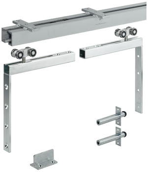 Sliding door fitting, Hawa Super 500 B, set - 942.41.000