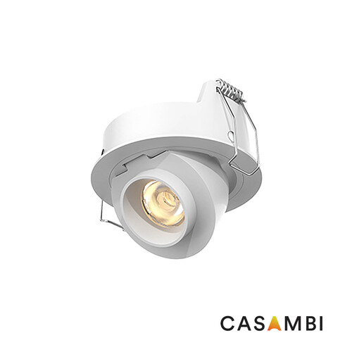 ALIA beyaz recessed lamba 8W 36º 3000K CASAMBI