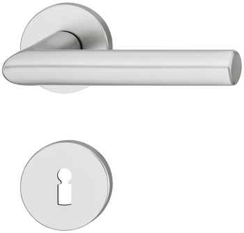 Door handle set, Aluminium, FSB, ASL® model 12 1076 01302 0105 - 904.91.721