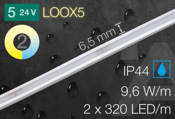 LED strip light in silicone sleeve - 833.75.388