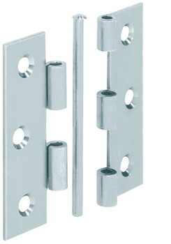 Hinge, Rolled, with separate brass button pin - 354.11.939