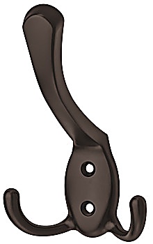 Wardrobe hook, Zinc Alloy, With 3 HooksDéco - 855.00.027