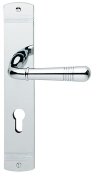 Door handle set, brass, Jatec, Montparnasse S 416/354 - 901.82.671
