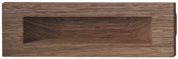 Inset handle, Wood, rectangular - 192.07.703