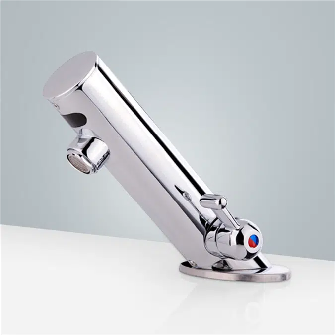 Leo Chrome Temperature Control Touchless Basin Faucet