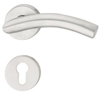 Door handle set, Stainless steel, Startec, PDH3110-E - 903.82.914