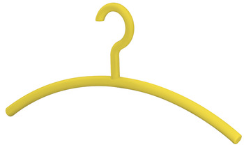 Coat hangers, polyamide, rigid hook, round shackle - 804.56.018