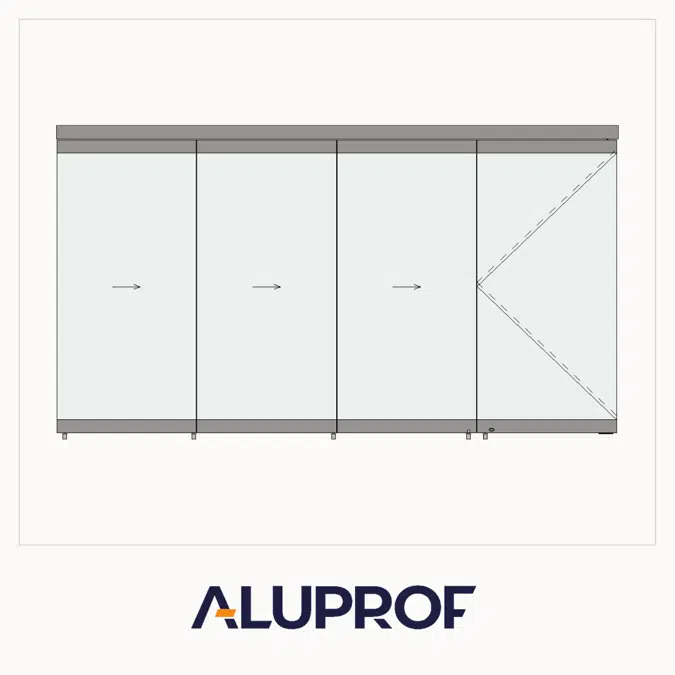 MB-EXPO Mobile Internal Partition Wall 4-leaf