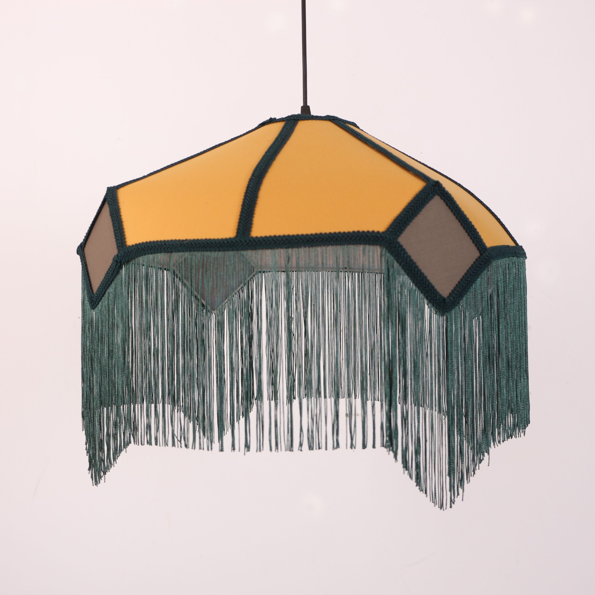 Maharaja Natural Hazeran Fabric Chandelier