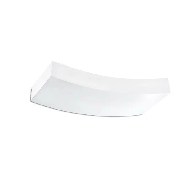 63178 - EACO 3 White Wall Lamp