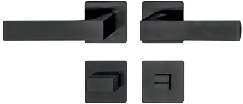 Door handle set, Stainless steel, Startec, model LDH 3159 - 903.83.047